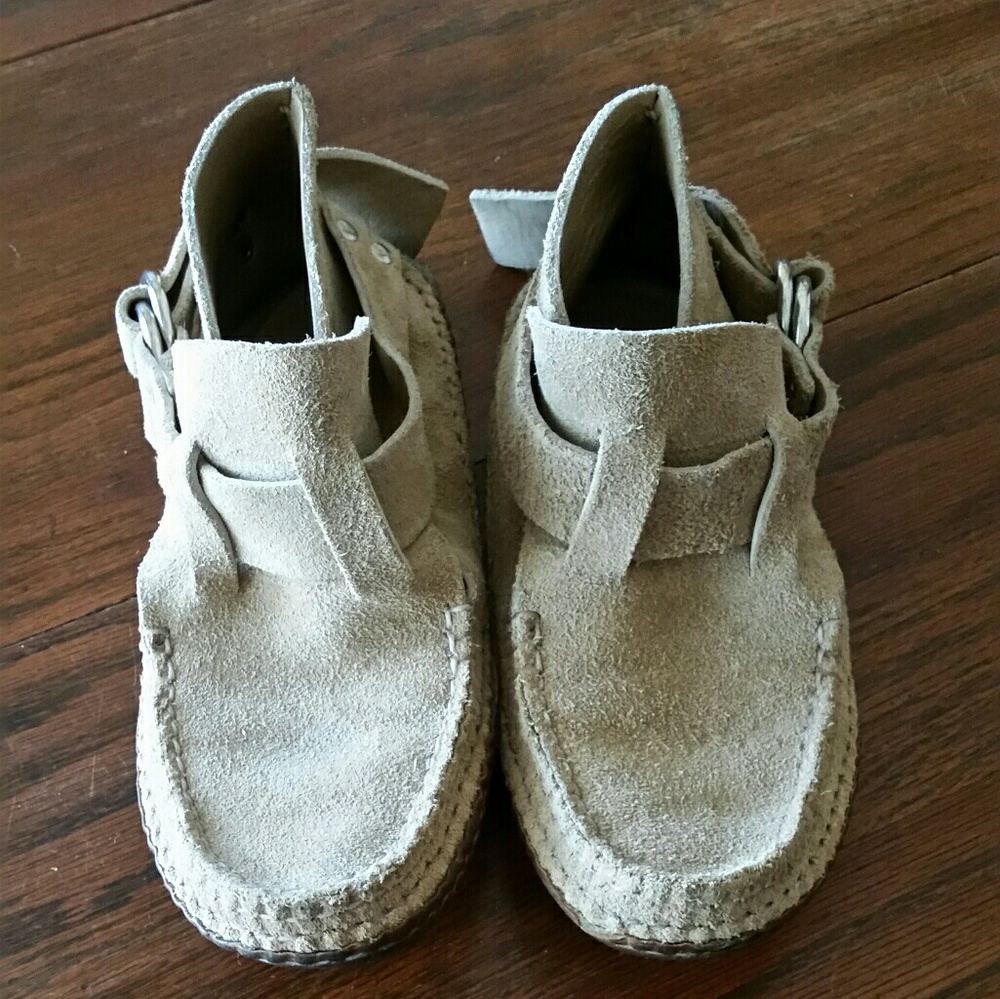 Pre-owned Quoddy moccasin boots.